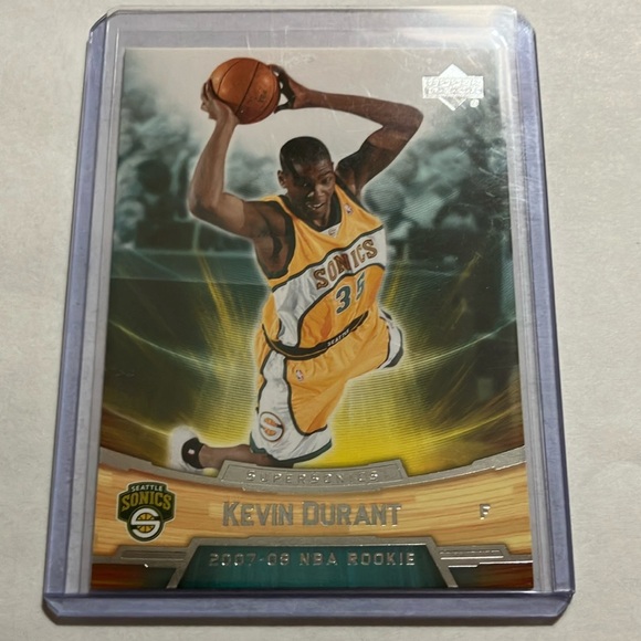 Upper Deck Other - 2007-08 Upper Deck Rookie Box Set Kevin Durant Seattle Sonics Rookie Card RARE